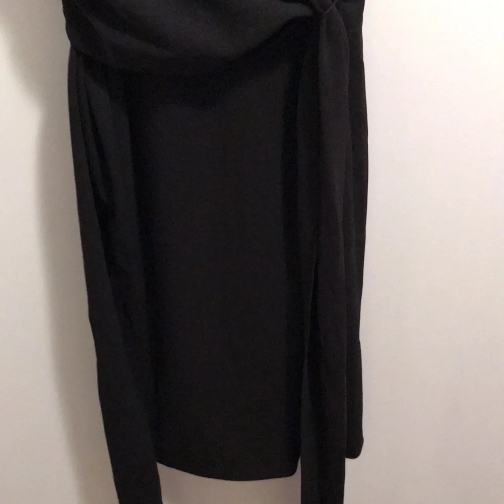 NWT BHLDN Dana Wrap Dress Black sz XS, M, L